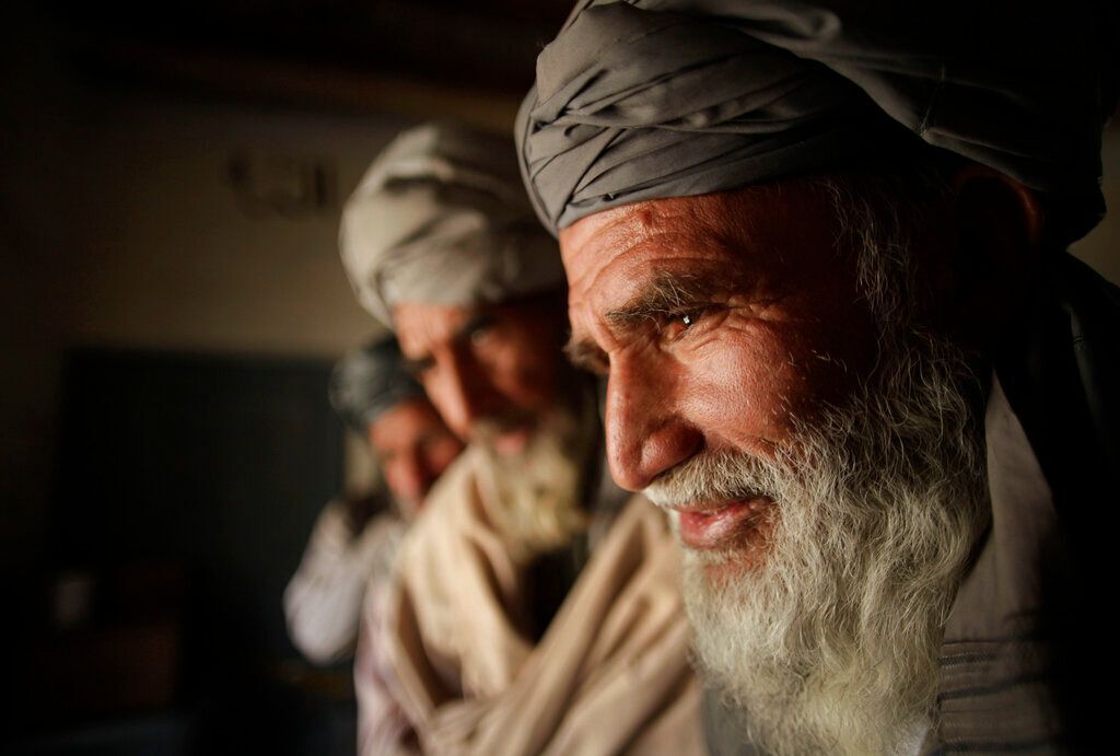 A Pashtun man in Kabul,  Afghanistan in 2010 
