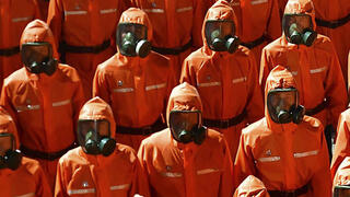 צפון קוריאה מצעד צבאי ב פיונגיאנג