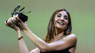 אודרי דיוואן זוכה בפרס הראשון בפסטיבל ונציה