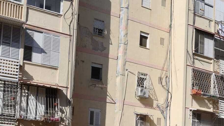 פינוי דיירים בשל חשש לקריסת מבנה בחיפה