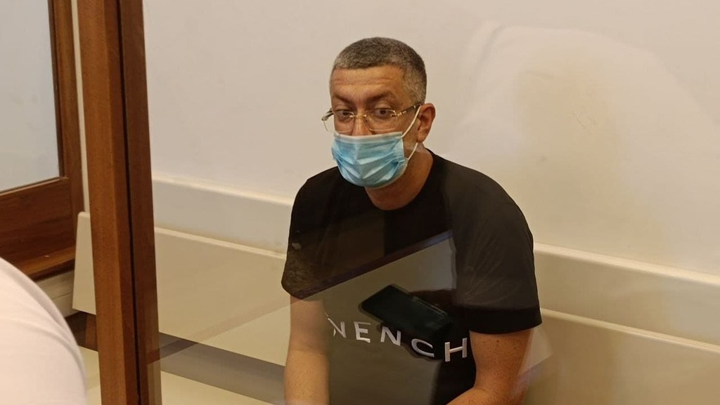 מיכאל טנסקי החשוד העיקרי ב"מבצע ניקיטה" בבית המשפט השלום אשקלון