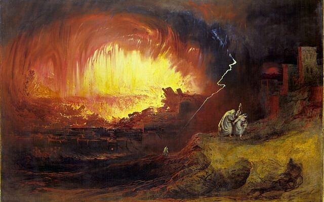 John Martin’s ‘Destruction of Sodom and Gomorrah,’ 1852 