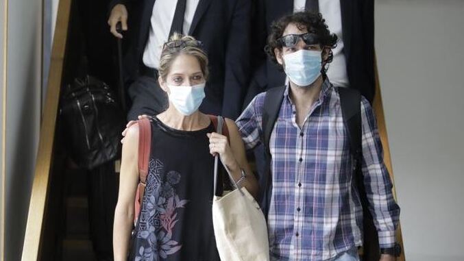 Aya Biran, a paternal aunt of Eitan Biran arrives to court in Tel Aviv on Thursday, Sept. 23, 2021 (Photo: AP) Aya Biran, a paternal aunt of Eitan Biran, who survived a cable car crash in Italy that killed his immediate family, arrives to court in Tel Aviv on Thursday, Sept. 23, 2021