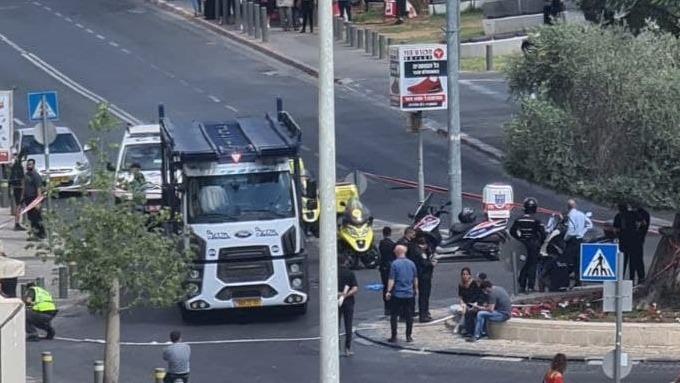 זירת תאונת הדרכים