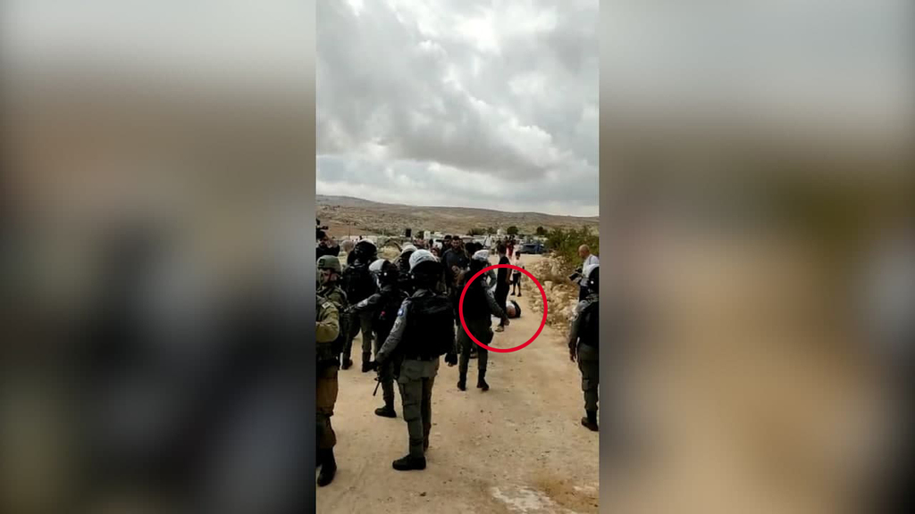 מקבל סיוע רפואי למרות שלא נפצע