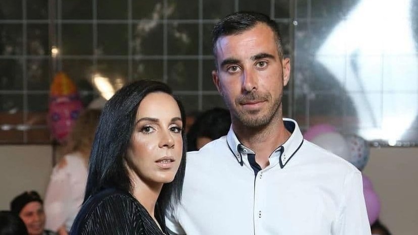 מורן בן אלי שנהרגה בתאונה, ובעלה ראובן שנפצע