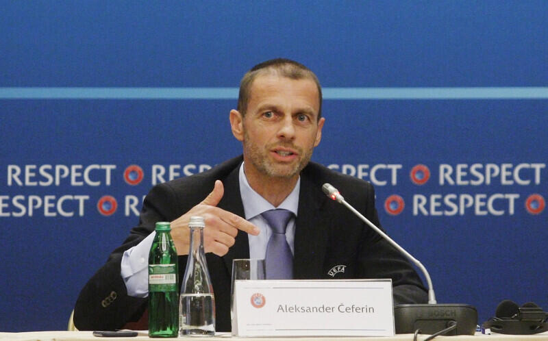 UEFA president Aleksander Ceferin 