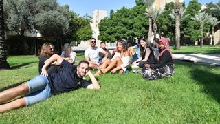 סטודנטים באוניברסיטת בן גוריון