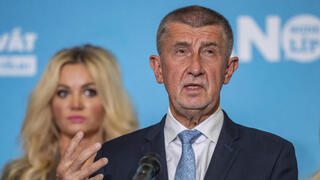 ראש ממשלת צ'כיה אנדריי באביש ערב הבחירות