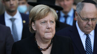 אנגלה מרקל בביקור ביד ושם