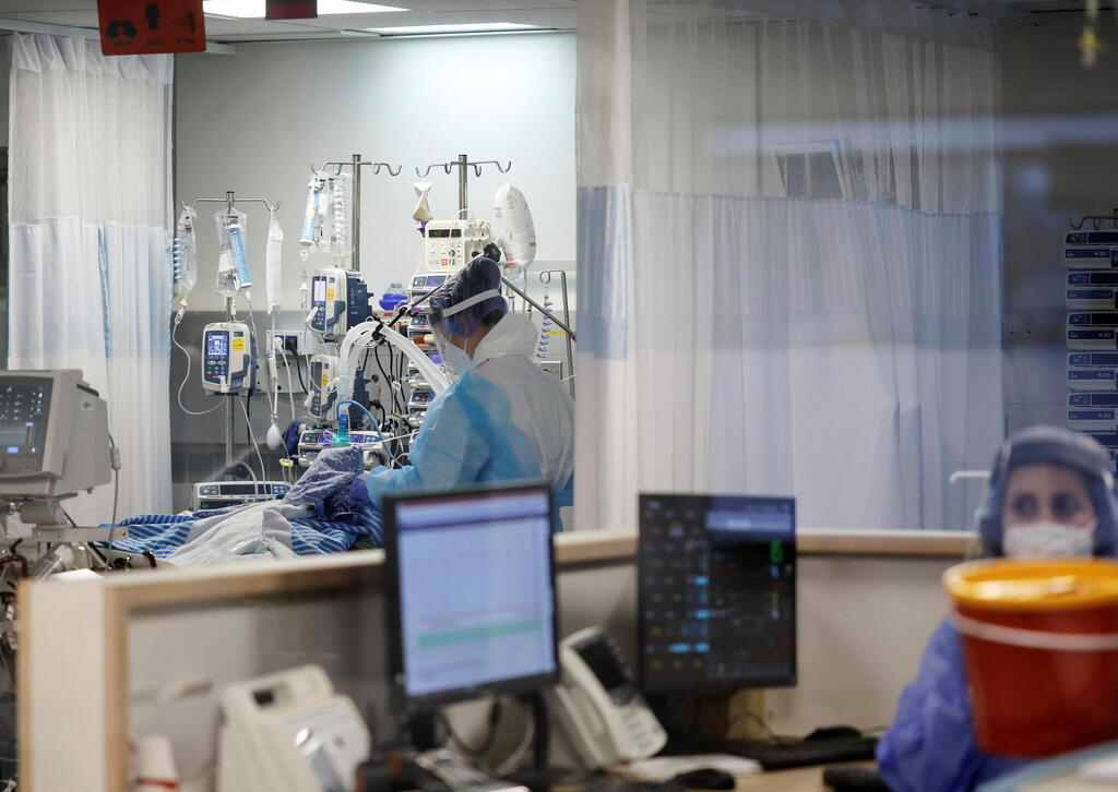 מחלקת הקורונה בבית החולים שיבא