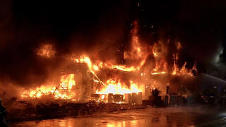 שריפה בניין טייוואן טיוואן חשש ל 40 הרוגים לפחות