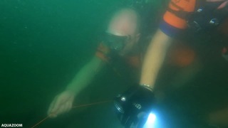 אימון לחיפוש נעדרים מתחת לפני המים של צוותי צוללים של זק"א והמשטרה