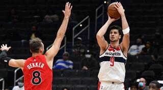 דני אבדיה במשחק ההכנה מול טורונטו