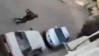 חייל ניפץ שמשה של רכב פלסטיני בקלקיליה