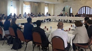המפגש בין נציגי האיחוד האירופי לנציגי הארגונים הפלסטינים