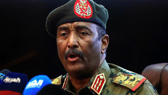 גנרל עבד אל-פתאח אל-בורהאן מנהיג ההפיכה הצבאית ב סודן