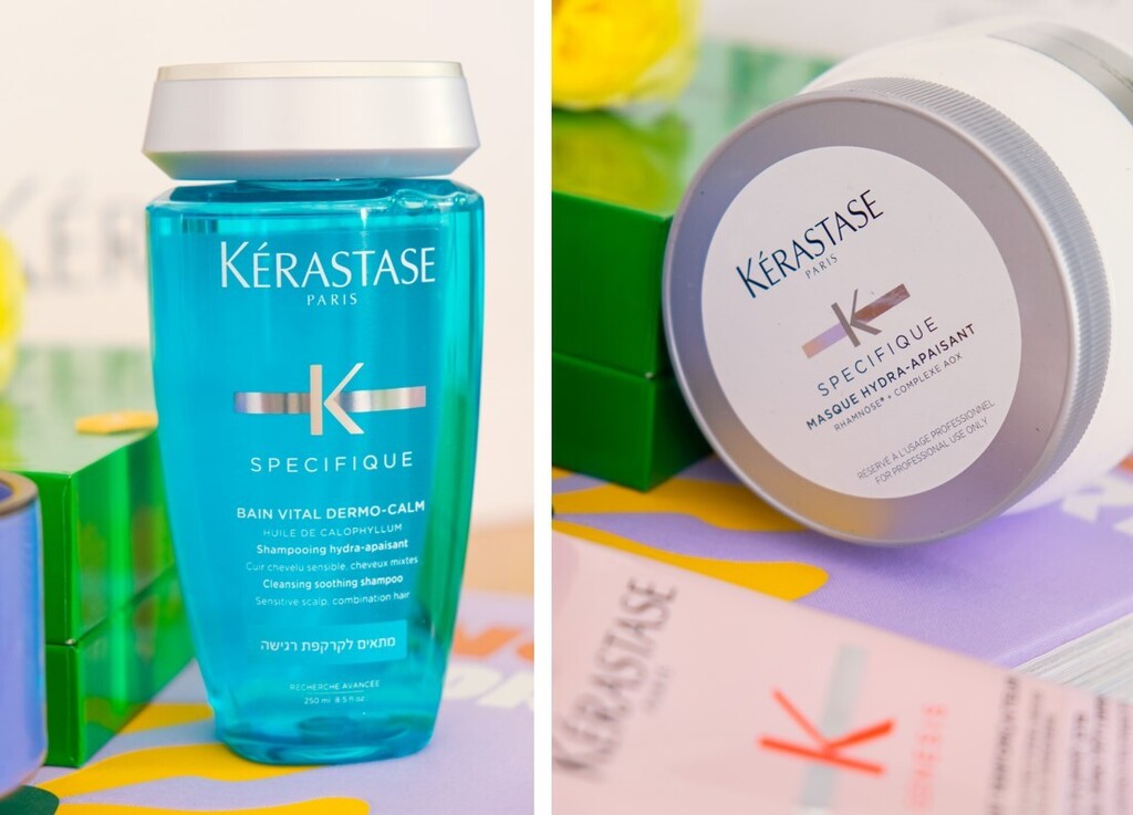 Шампунь и маска для волос из серии Specifique (Фото предоставлено дьюти-фри James Richardson) Шампунь и маска для волос из серии Specifique