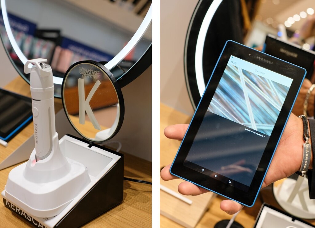 Прибор для диагностики состояния волос и кожи головы (Фото предоставлено дьюти-фри James Richardson) Прибор для диагностики состояния волос и кожи головы