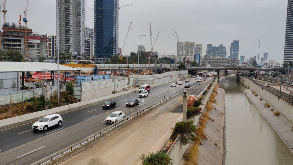 גשם ברמת גן