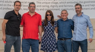 הביקור של הפועל ב"ש בכפר השיקומי