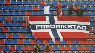 דגל נורבגיה ביציע