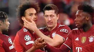 שחקני באיירן מינכן חוגגים