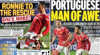 כותרות העיתונים באנגליה