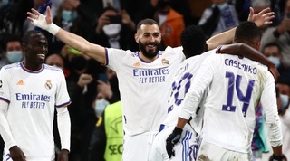 שחקני ריאל מדריד חוגגים