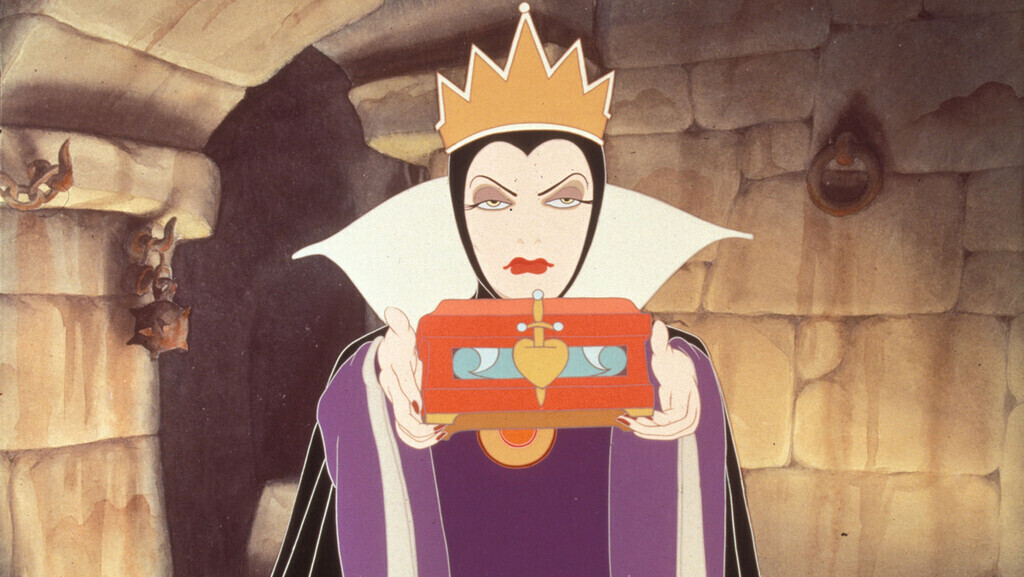 The Evil queen in Disney's animated version of Snow White 