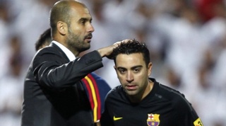 צ'אבי ופפ גווארדיולה