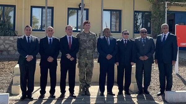 מפגש בין הוועדה הצבאית המשותפת לצה״ל ולצבא מצרים