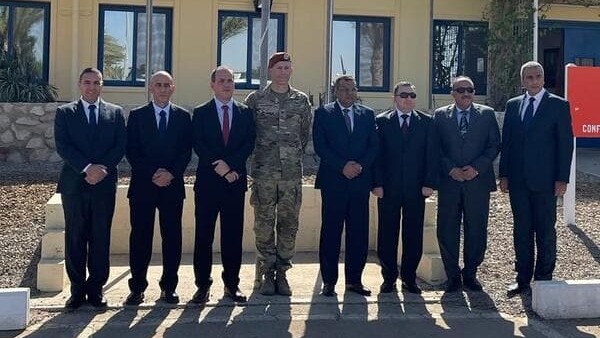 מפגש בין הוועדה הצבאית המשותפת לצה״ל ולצבא מצרים
