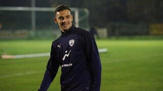 דורון ליידנר באימון נבחרת ישראל