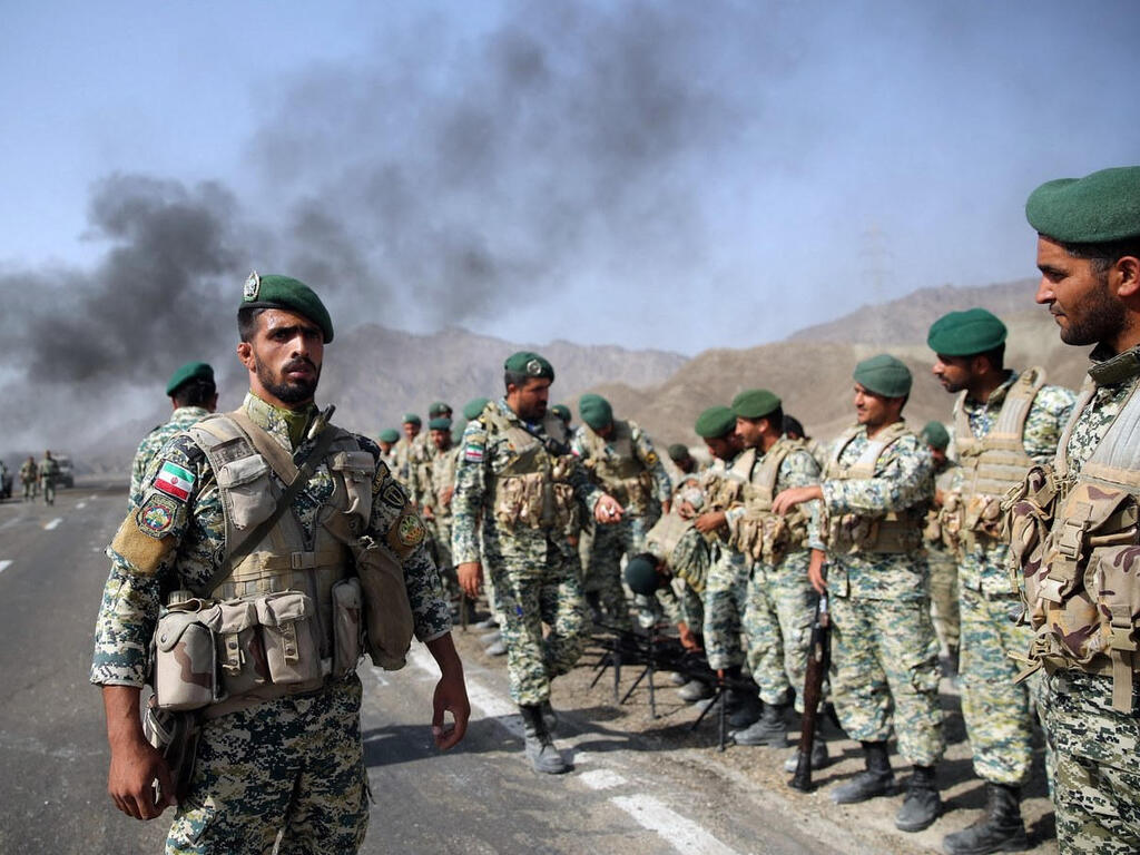תרגיל צבאי של איראן באזור מפרץ עומאן