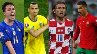 רונאלדו, מודריץ', זלאטן וקייזה