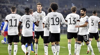 שחקני גרמניה חוגגים