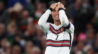 כריסטיאנו רונאלדו מאוכזב