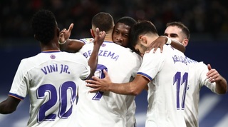 שחקני ריאל מדריד חוגגים