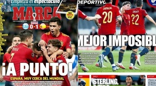 כותרות העיתונים בספרד