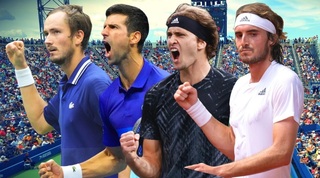 ציציפאס, זברב, ג'וקוביץ' ומדבדב