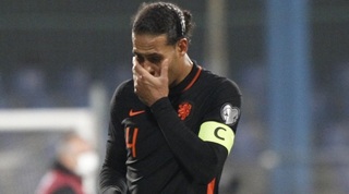 וירג'יל ואן דייק מאוכזב