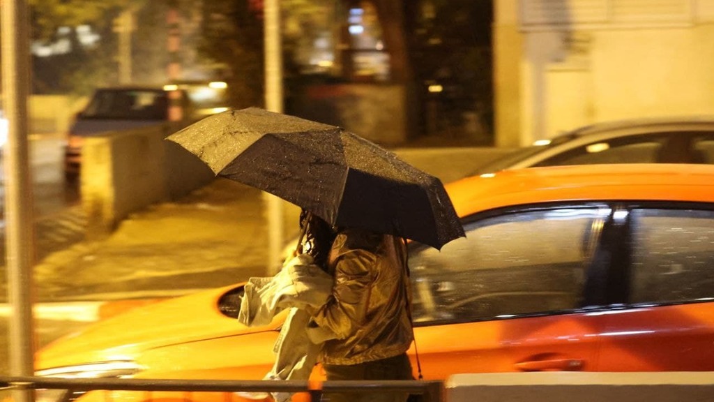 גשם בתל אביב