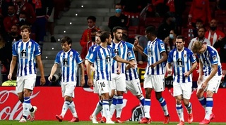 שחקני סוסיאדד חוגגים