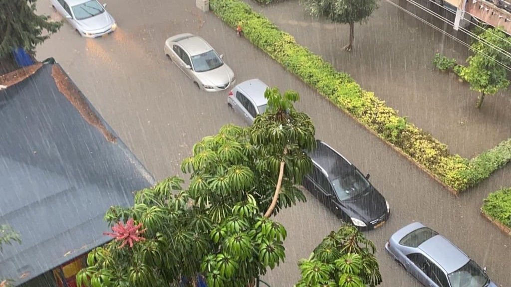 הצפות בנתניה