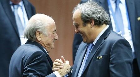 מישל פלאטיני וספ בלאטר. הורחקו מניהול באופ"א ופיפ"א