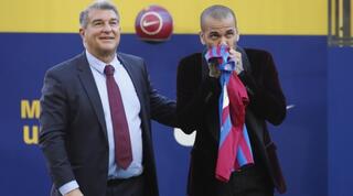 את מסי יהיה לו הרבה יותר קשה להחזיר. לאפורטה עם דני אלבס