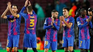 שחקני ברצלונה מודים לקהל