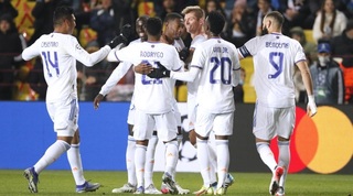 שחקני ריאל מדריד חוגגים