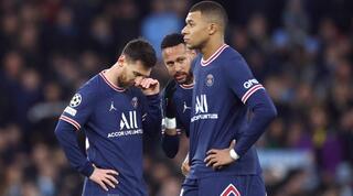 אמבפה, ניימאר ומסי